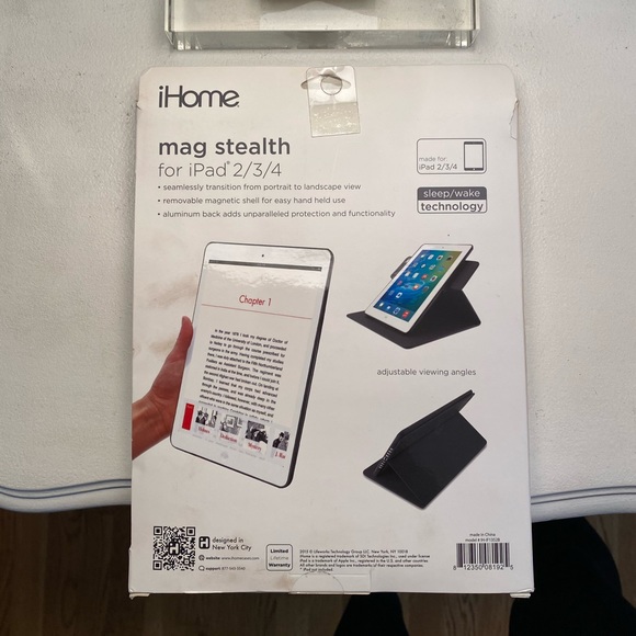 IHome - IPad 2/3/4 black case - Picture 5 of 5